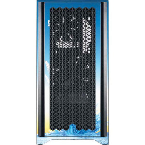 Superman 2025 Fortress of Solitude Classic Rise Corsair 4000D Tempered Glass Mid-Tower ATX Case Skin